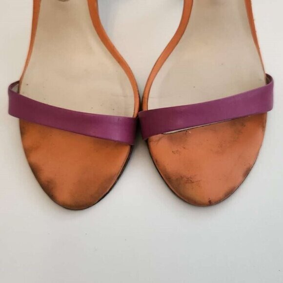 Sophia Webster Embroidery Sandal Chiara Butterfly High Heels‎ Shoes Pink 38.5 - Picture 15 of 16